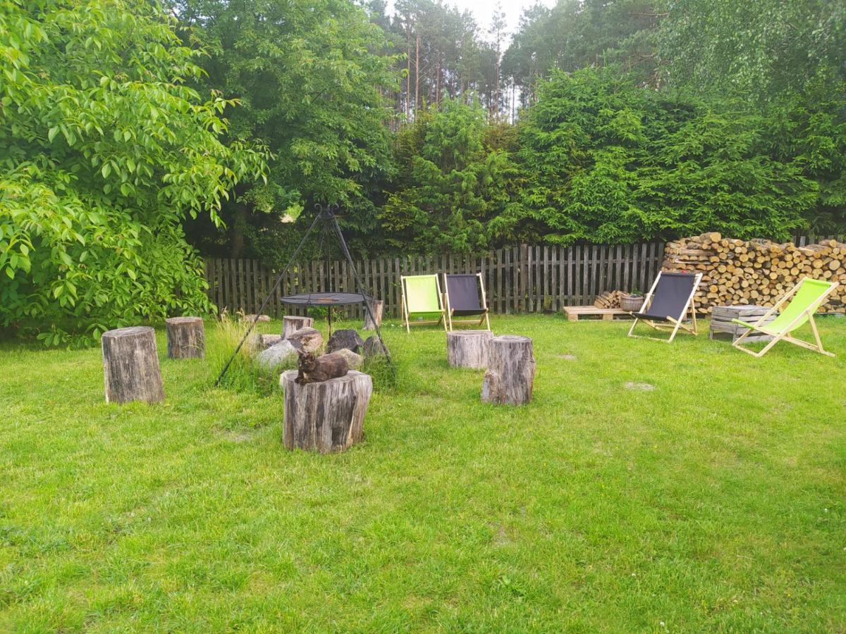 Leśna Kryjówka Trzebciny Exterior foto